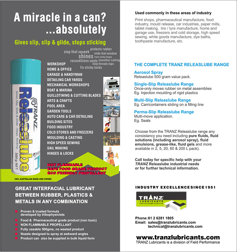releaslube by tranz lubricants